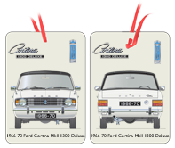 Ford Cortina MkII 1300 Deluxe 1966-70 Air Freshener